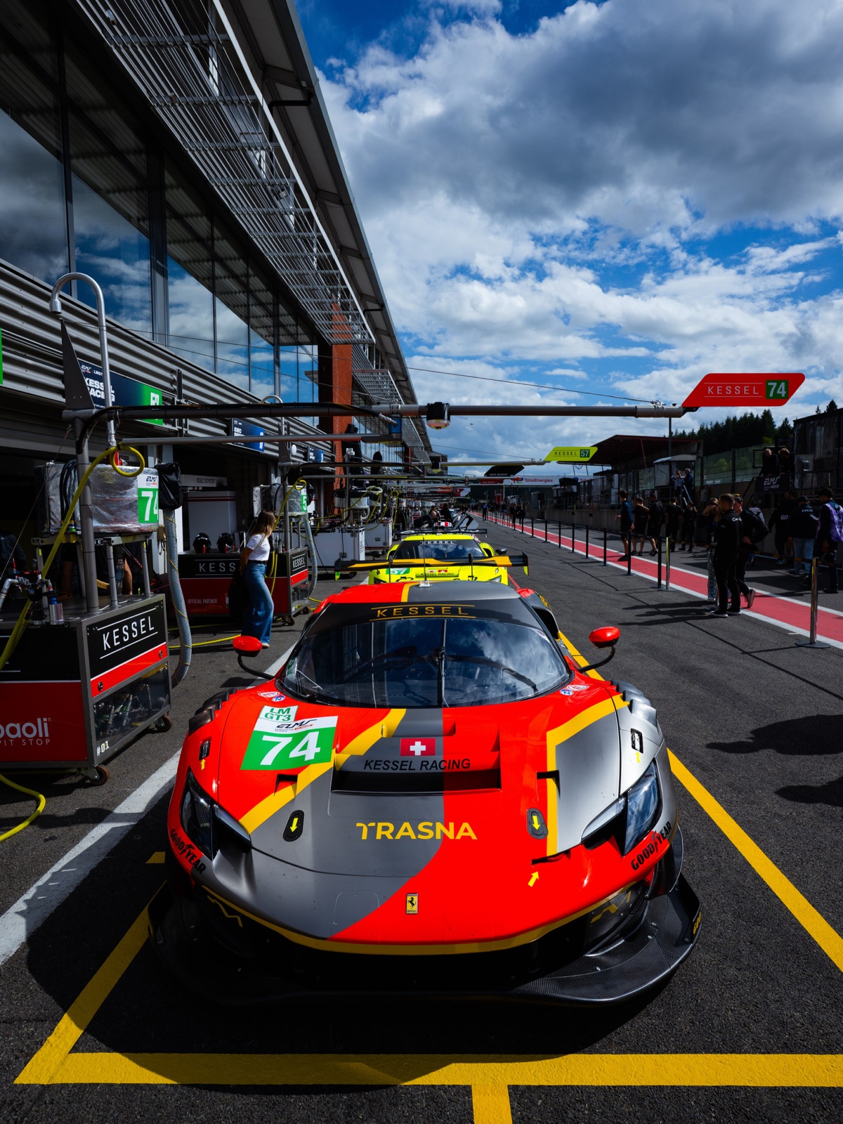 Ferrari 296 LMGT3 de Kessel Racing en Spa-Francorchamps
